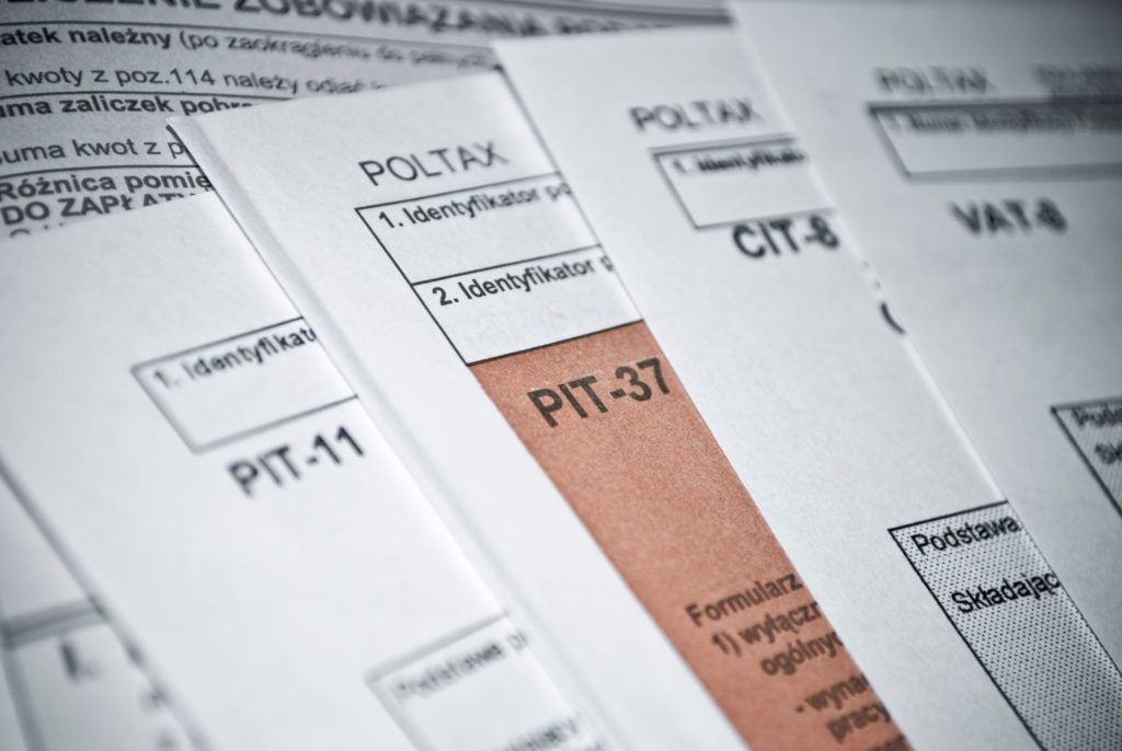 rodzaje podatków